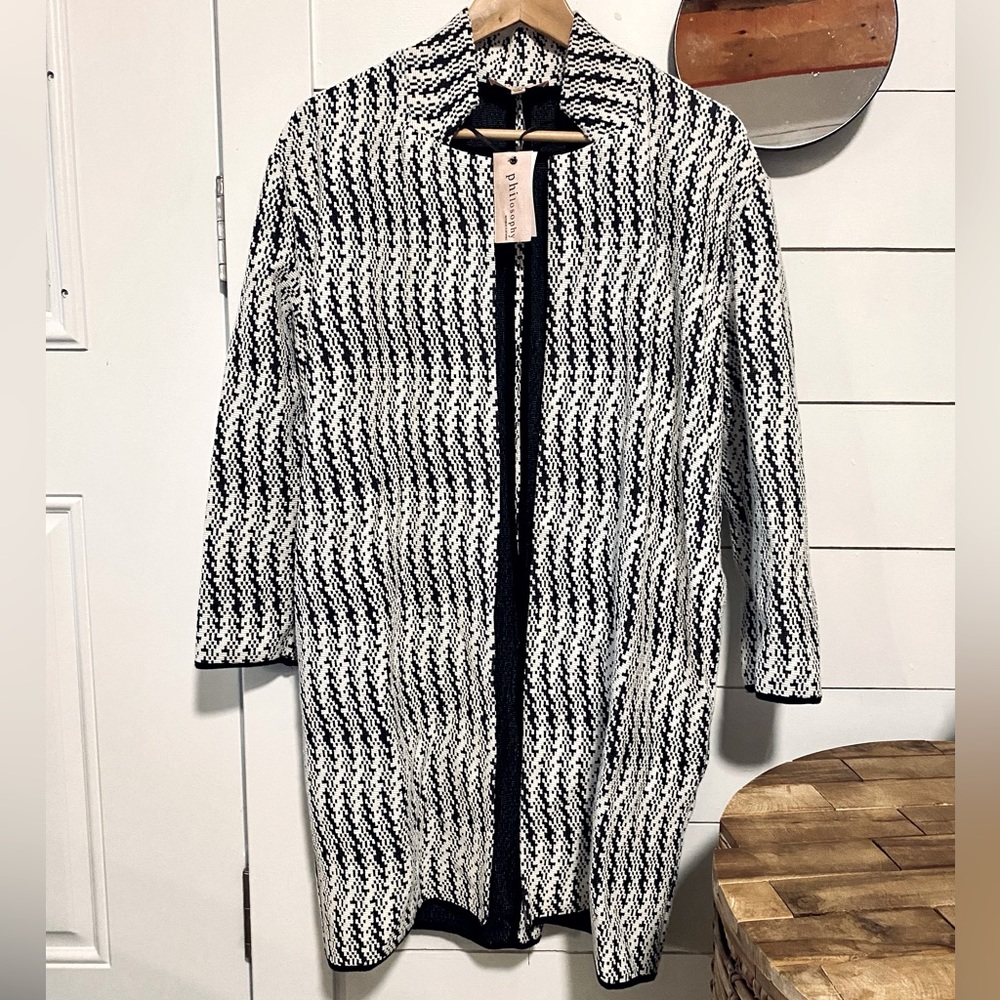 PHILOSOPHY KNIT JACKET WOMEN’S M